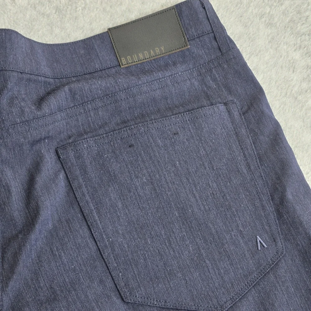 Boundary Supply Chase Pant Men's 36‎ X 34 Blue Slim Fit Casual Pants Chino  EUC